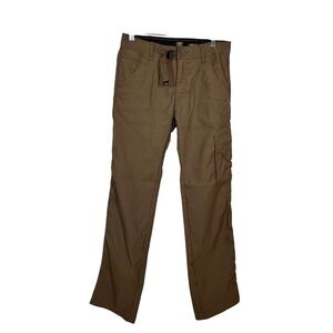 PrAna Men's Cargo Pants Size 30/32 Brown Outdoor Hiking Travel Utility